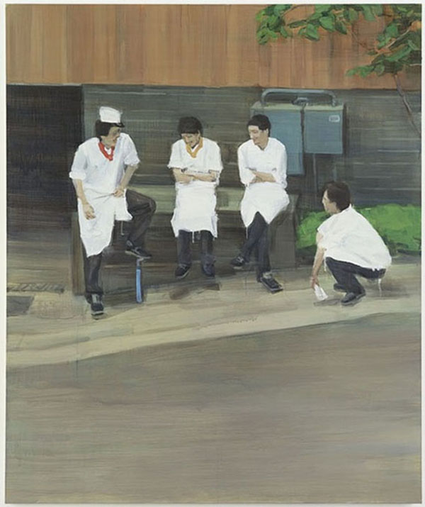 박지나, Chefs, 2010, Oil on canvas, 162 x 135 cm.jpg